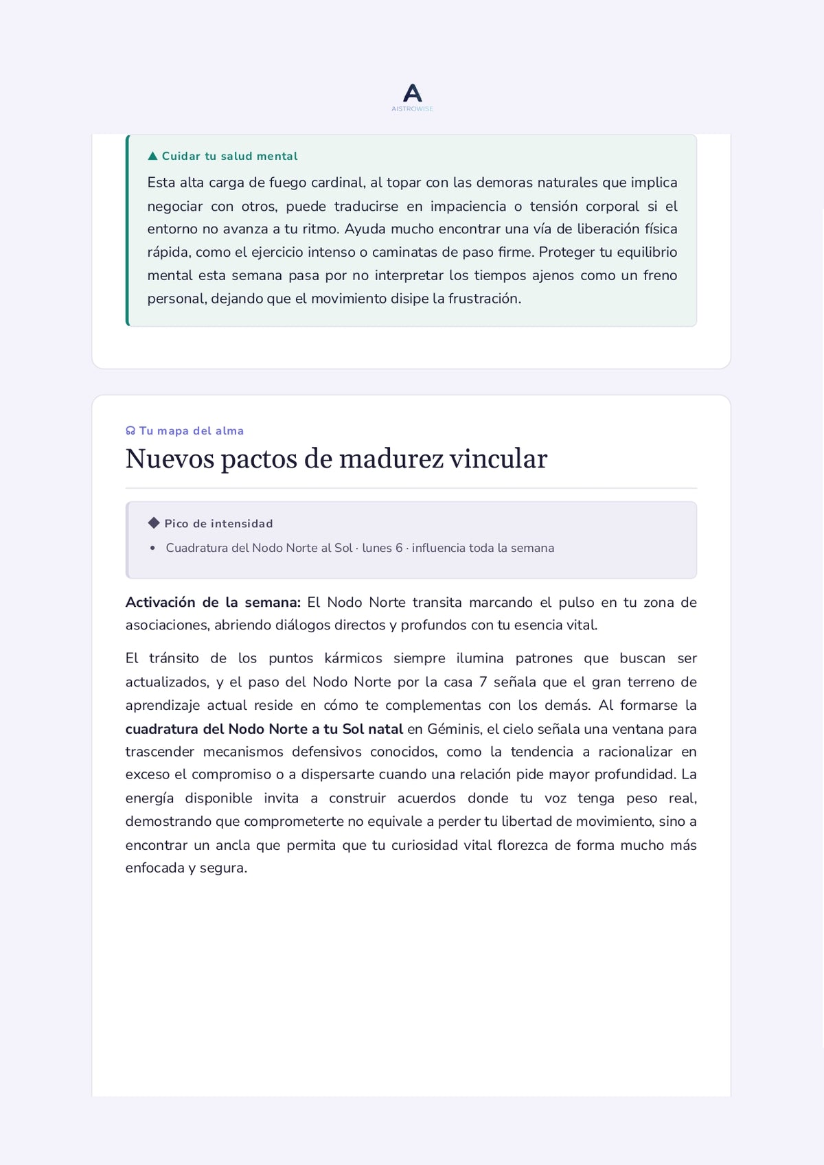 Página 6 del informe de ejemplo