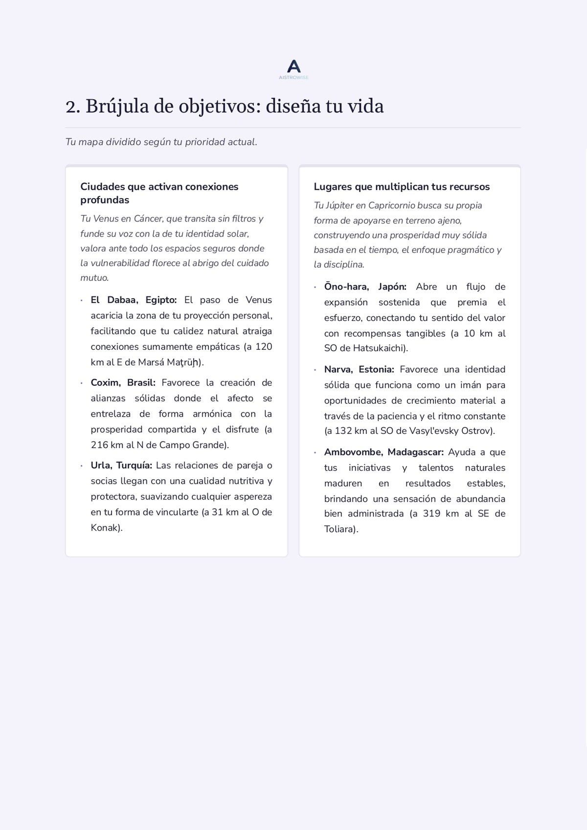 Página 11 del informe de ejemplo