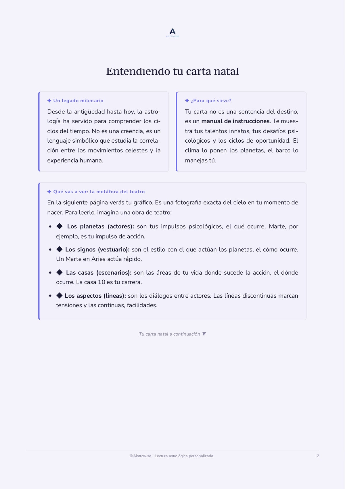 Página 2 del informe de ejemplo