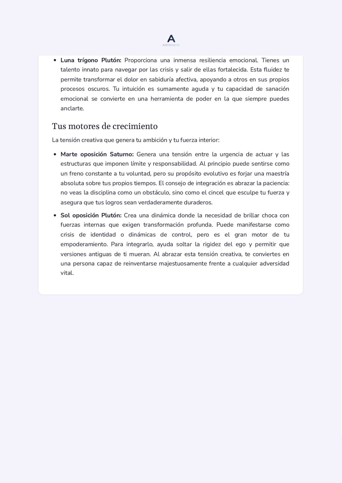 Página 17 del informe de ejemplo