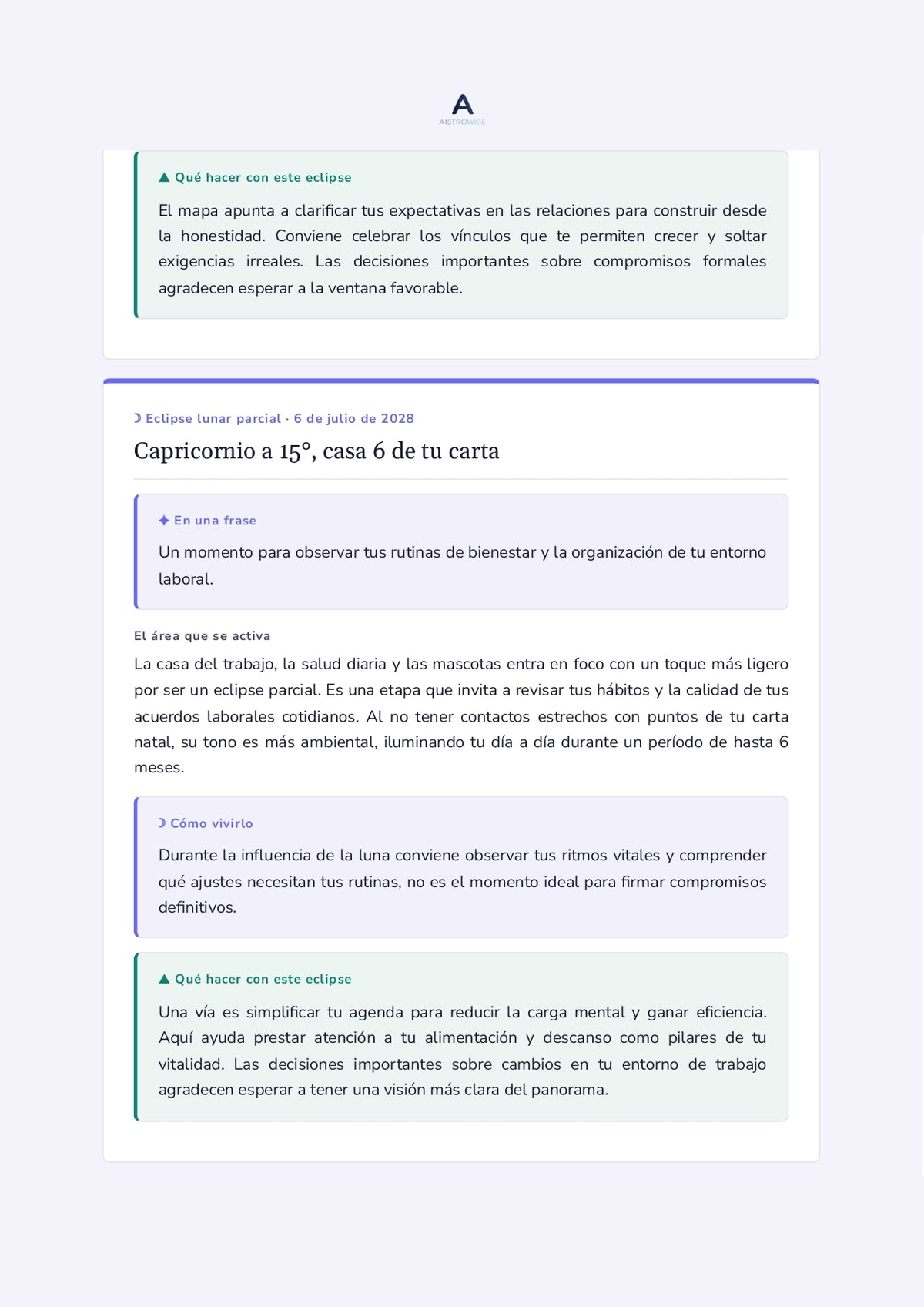 Página 13 del informe de ejemplo