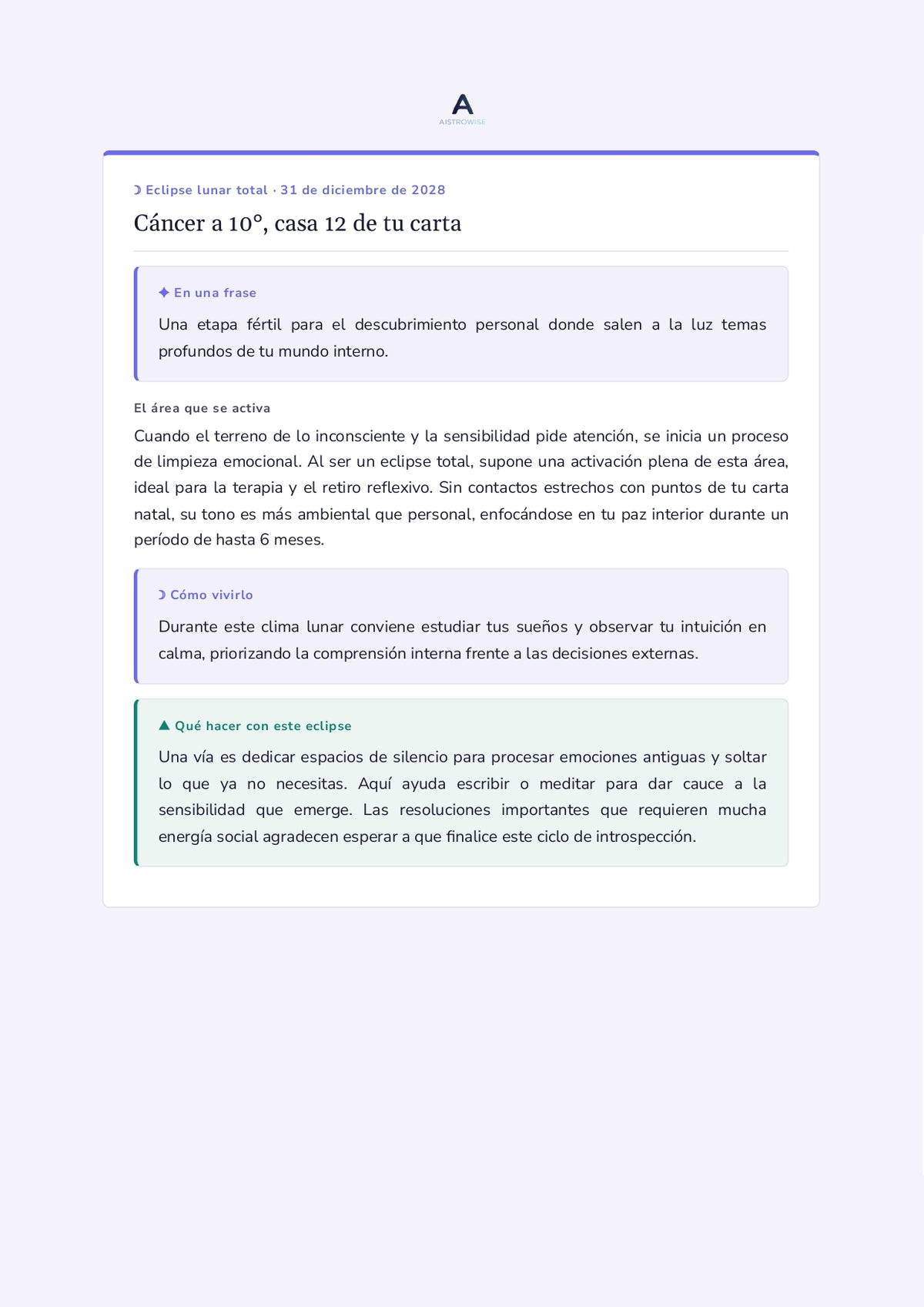 Página 15 del informe de ejemplo