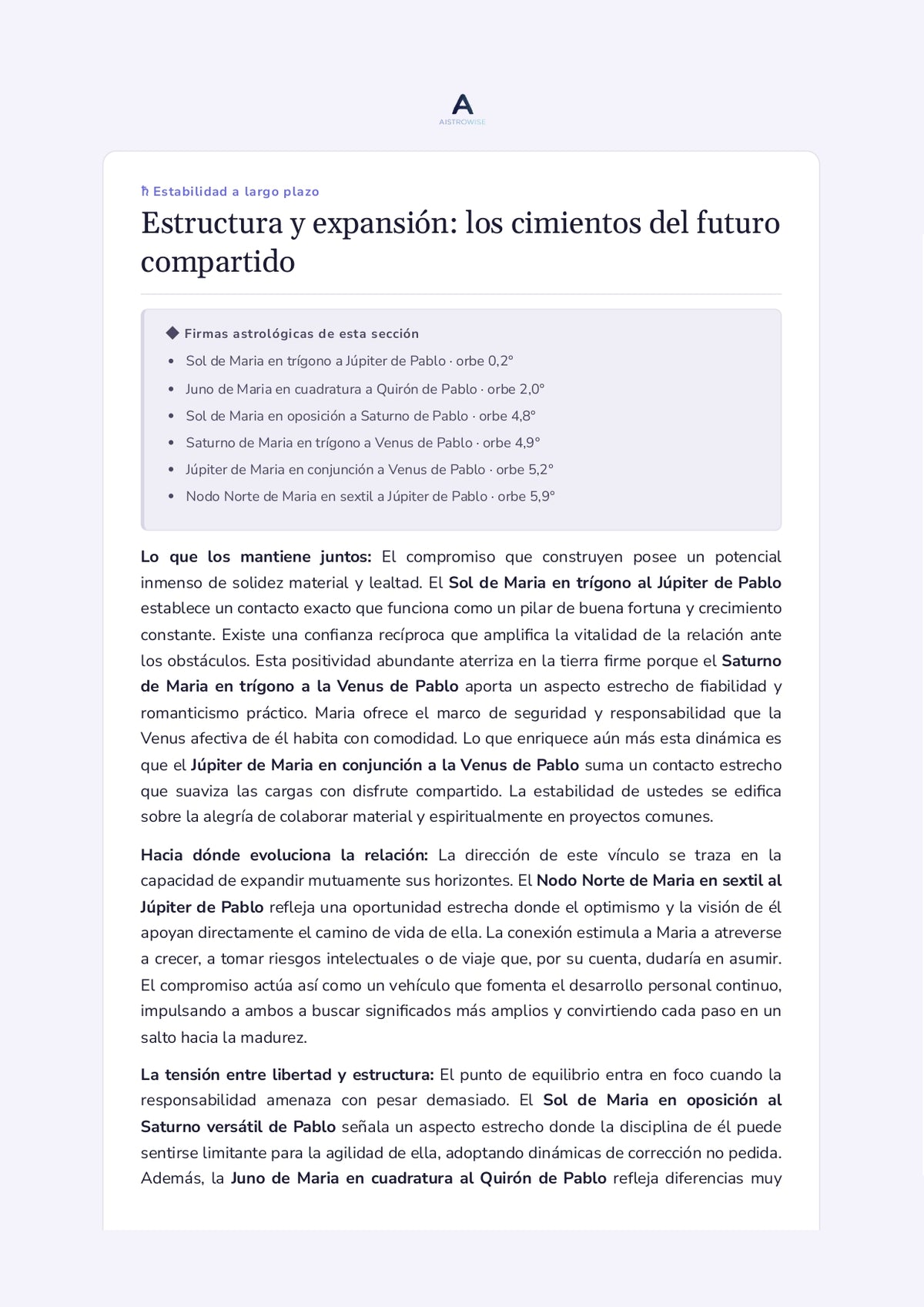 Página 9 del informe de ejemplo