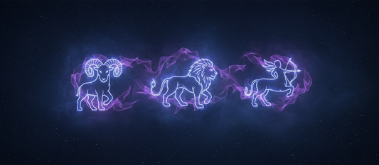 Explora la energía de Aries, Leo y Sagitario en la astrología