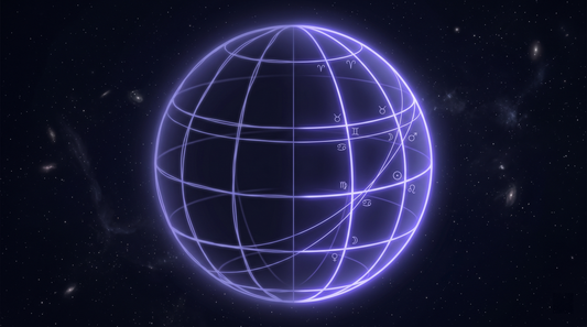 Globo cuyas líneas planetarias pasan de difusas e imprecisas a nítidas y exactas, la precisión del análisis con IA