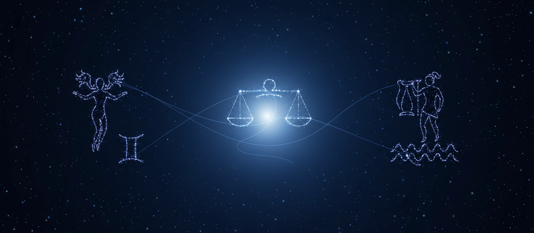 Descubre la personalidad de los signos de aire en astrología