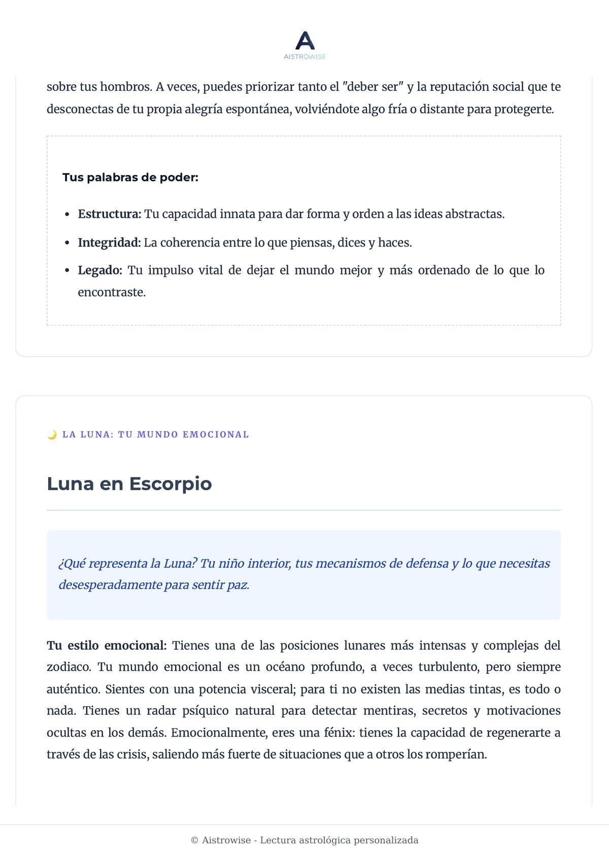 Página 6 del informe de ejemplo