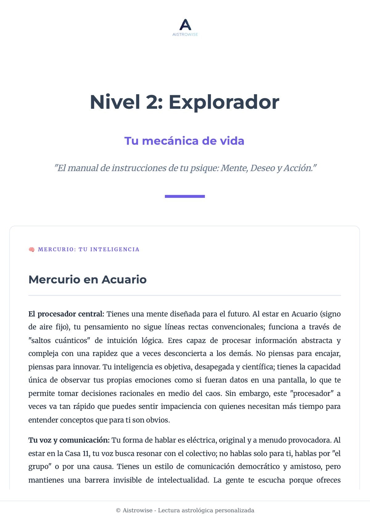 Página 10 del informe de ejemplo