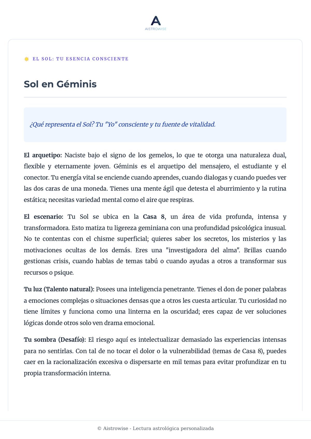 Página 5 del informe de ejemplo