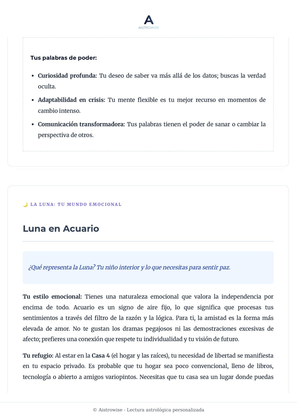 Página 6 del informe de ejemplo