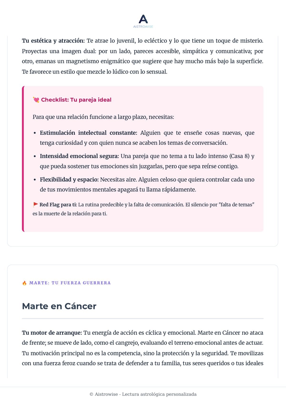 Página 12 del informe de ejemplo