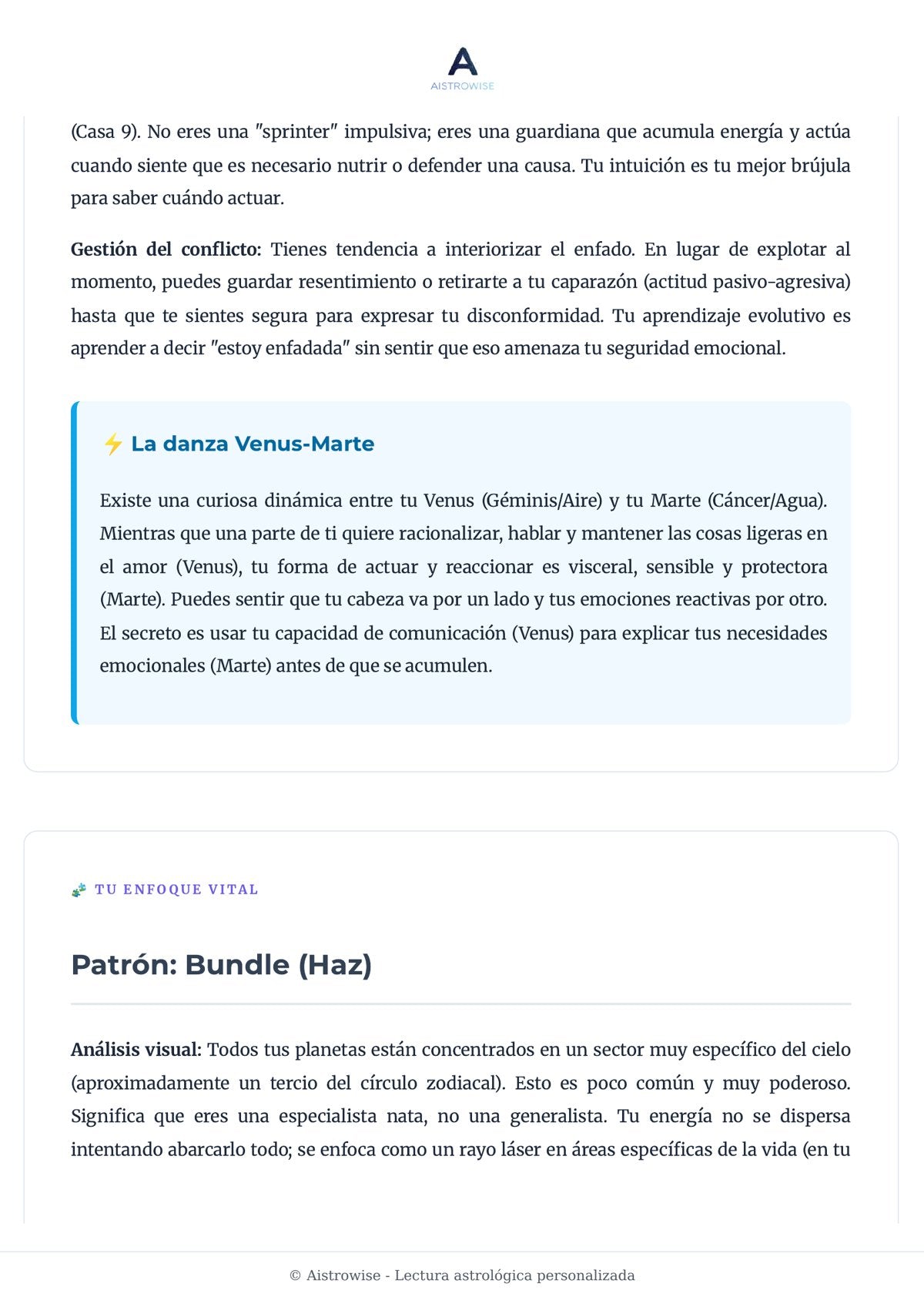Página 13 del informe de ejemplo