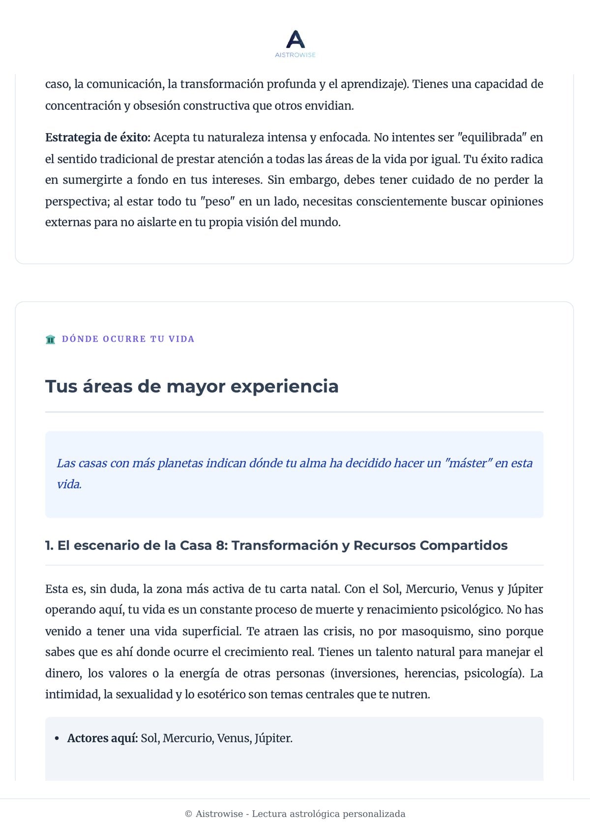 Página 14 del informe de ejemplo