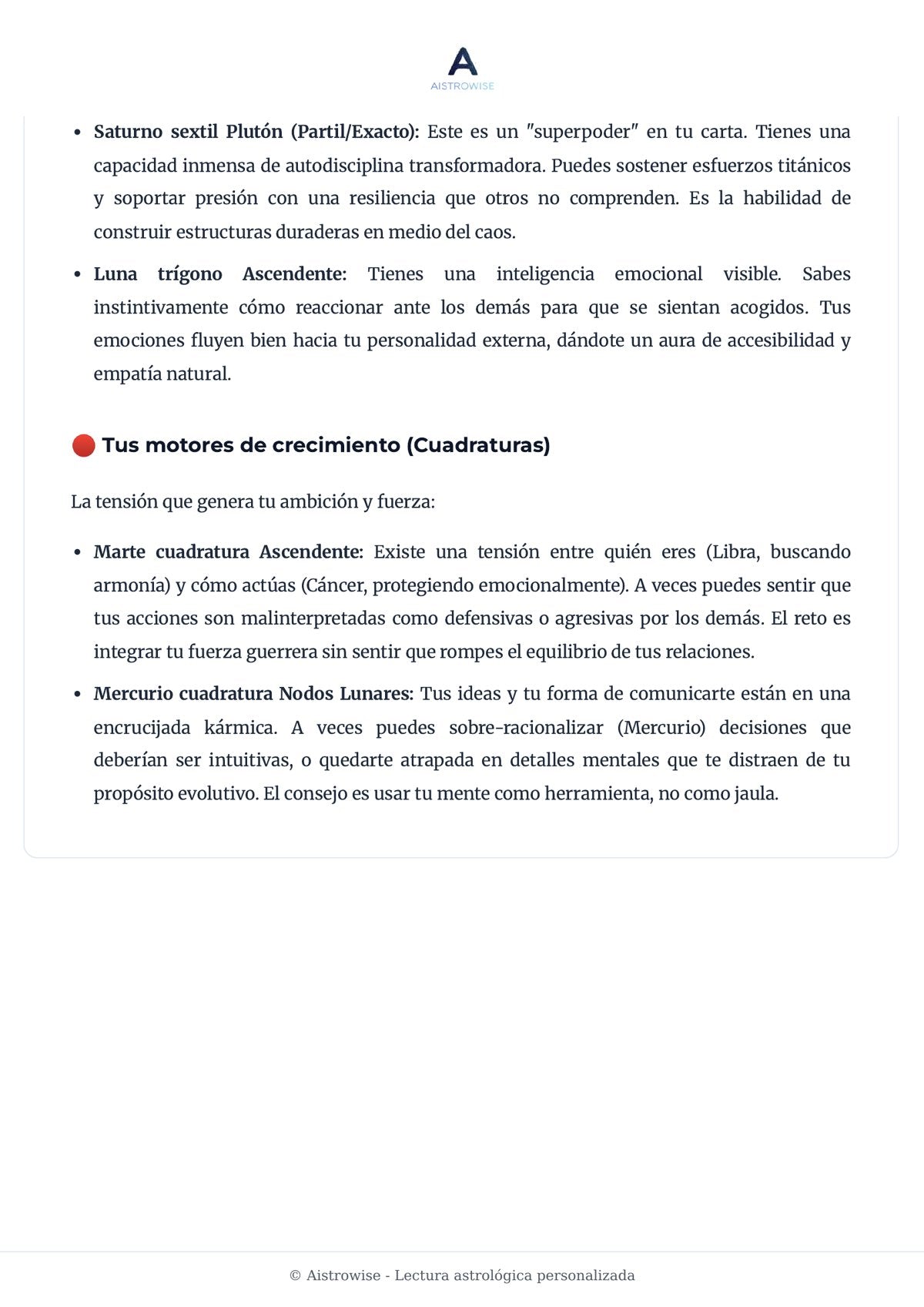Página 16 del informe de ejemplo