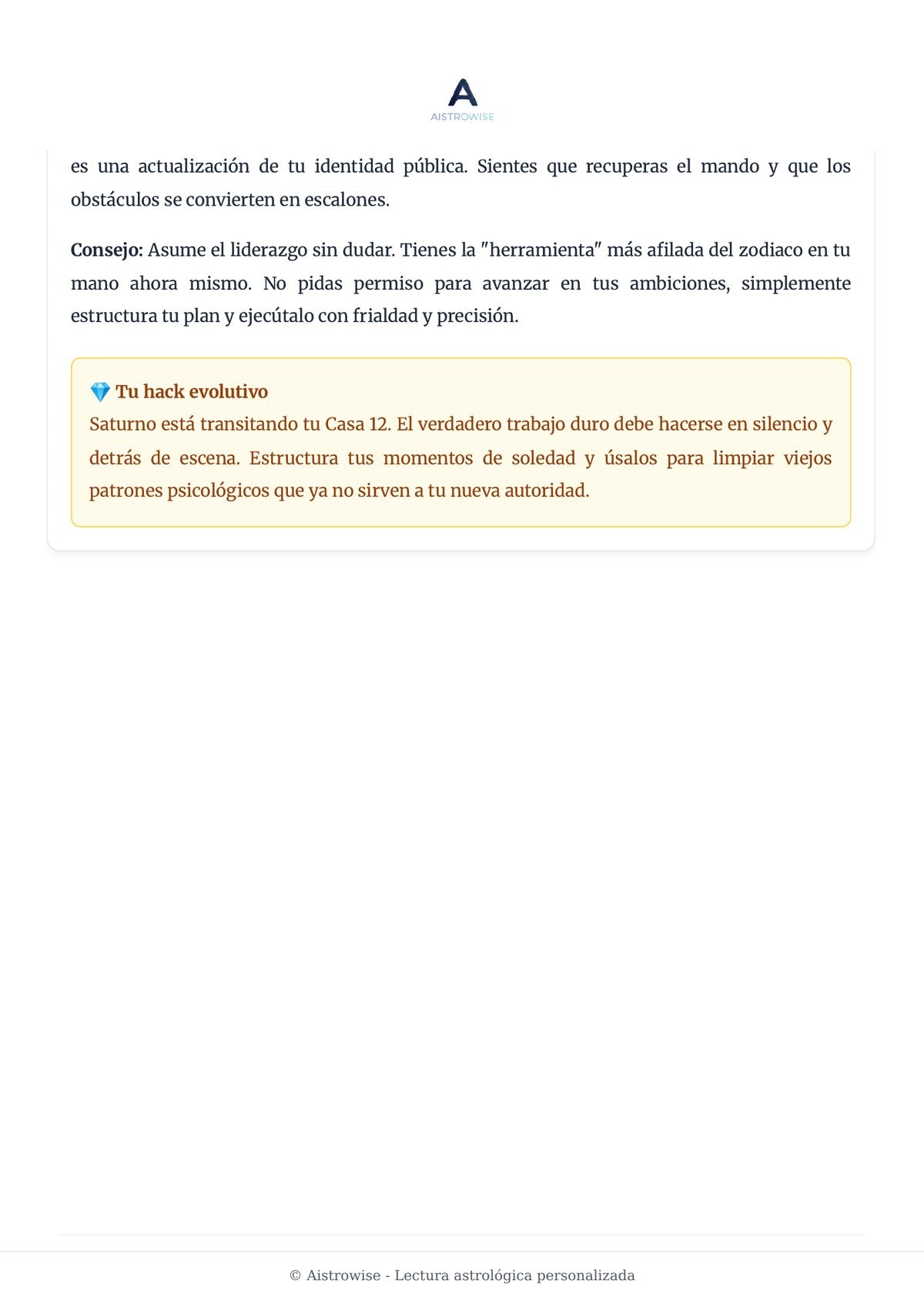 Página 4 del informe de ejemplo