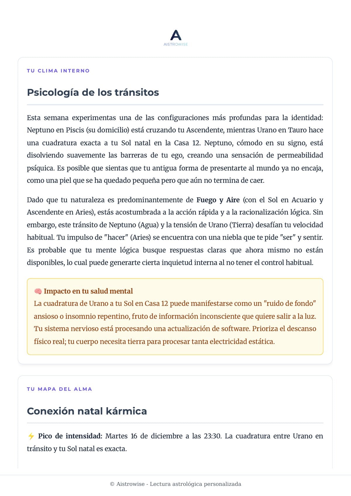 Página 5 del informe de ejemplo