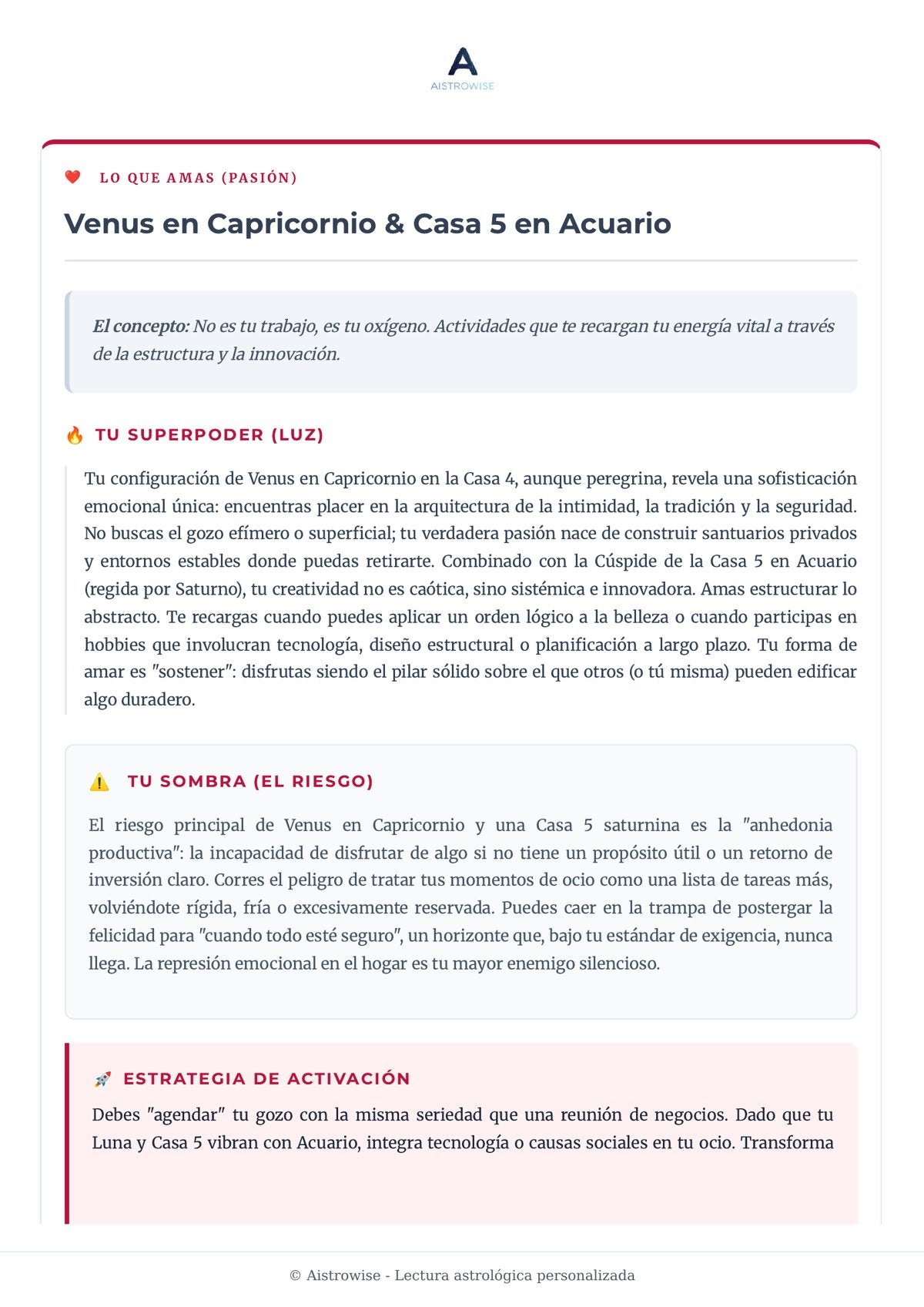 Página 3 del informe de ejemplo