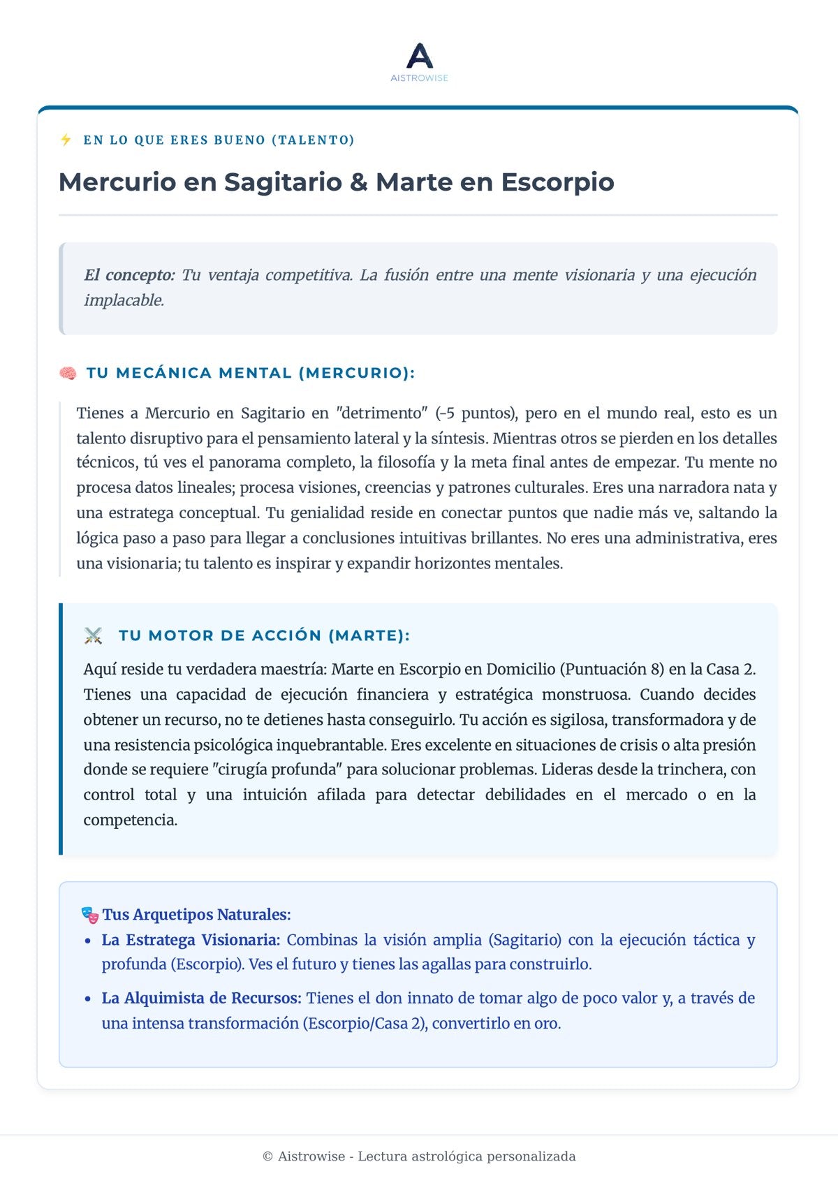 Página 5 del informe de ejemplo