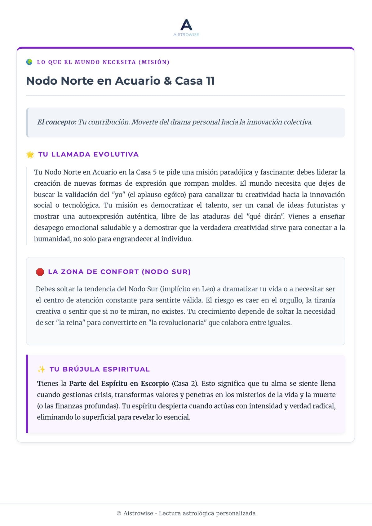 Página 6 del informe de ejemplo