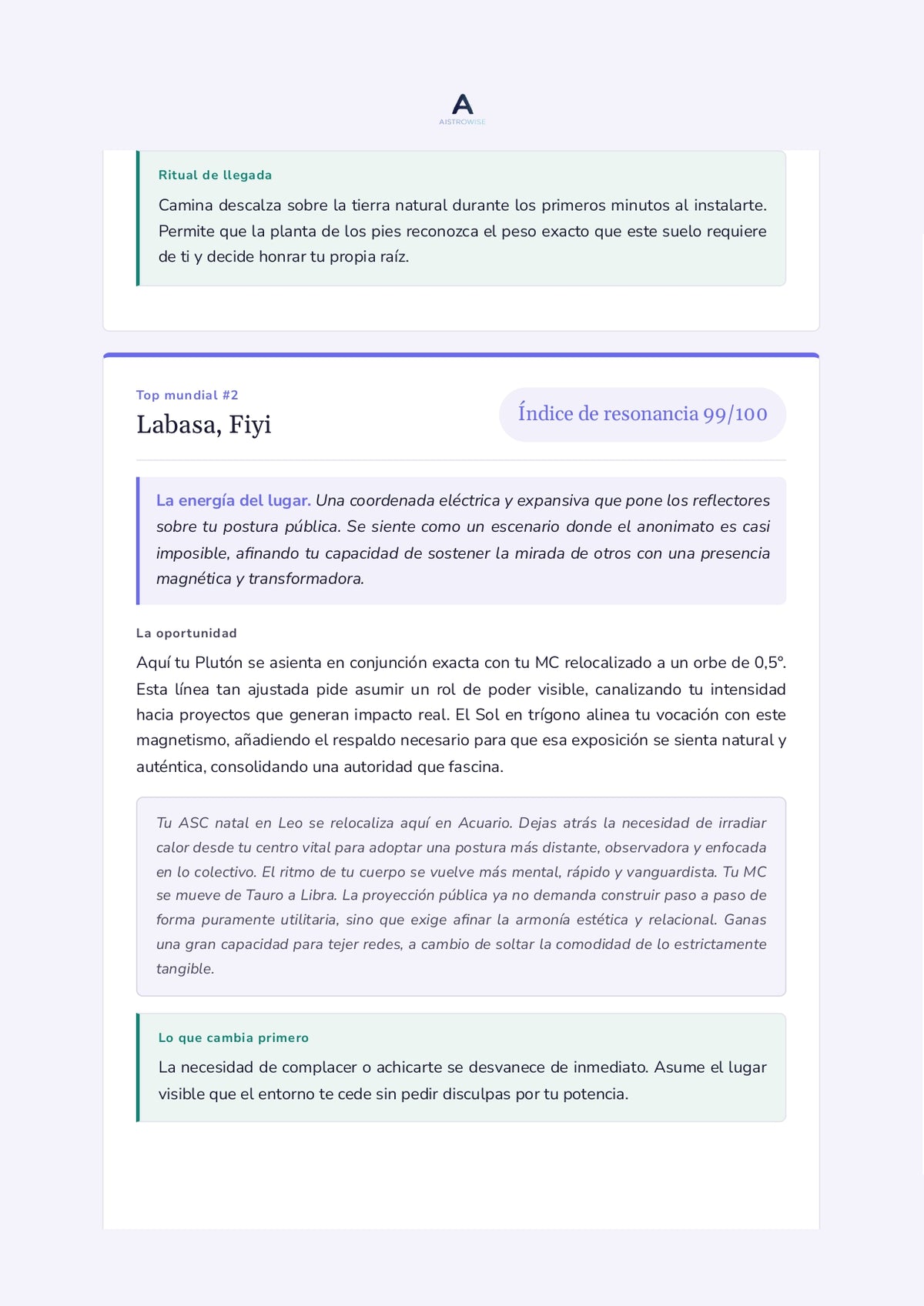 Página 9 del informe de ejemplo