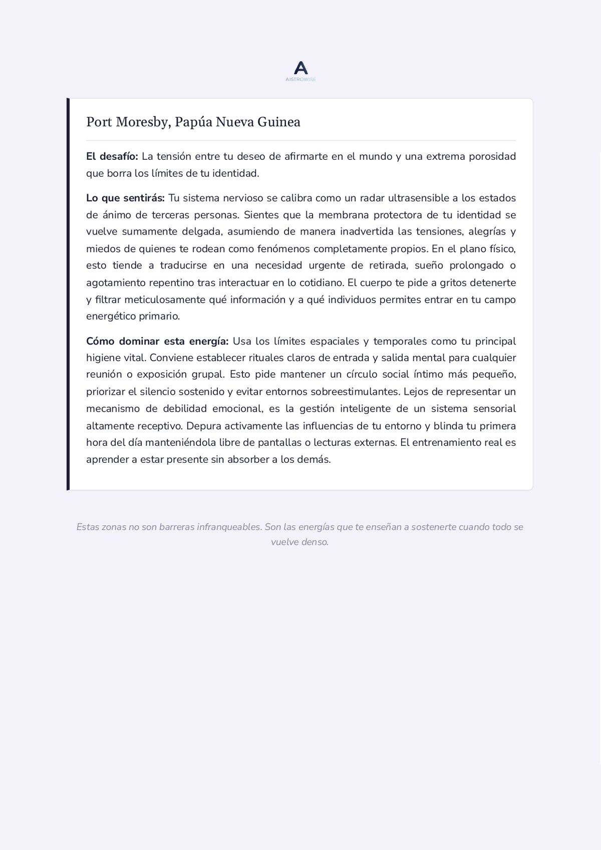 Página 22 del informe de ejemplo
