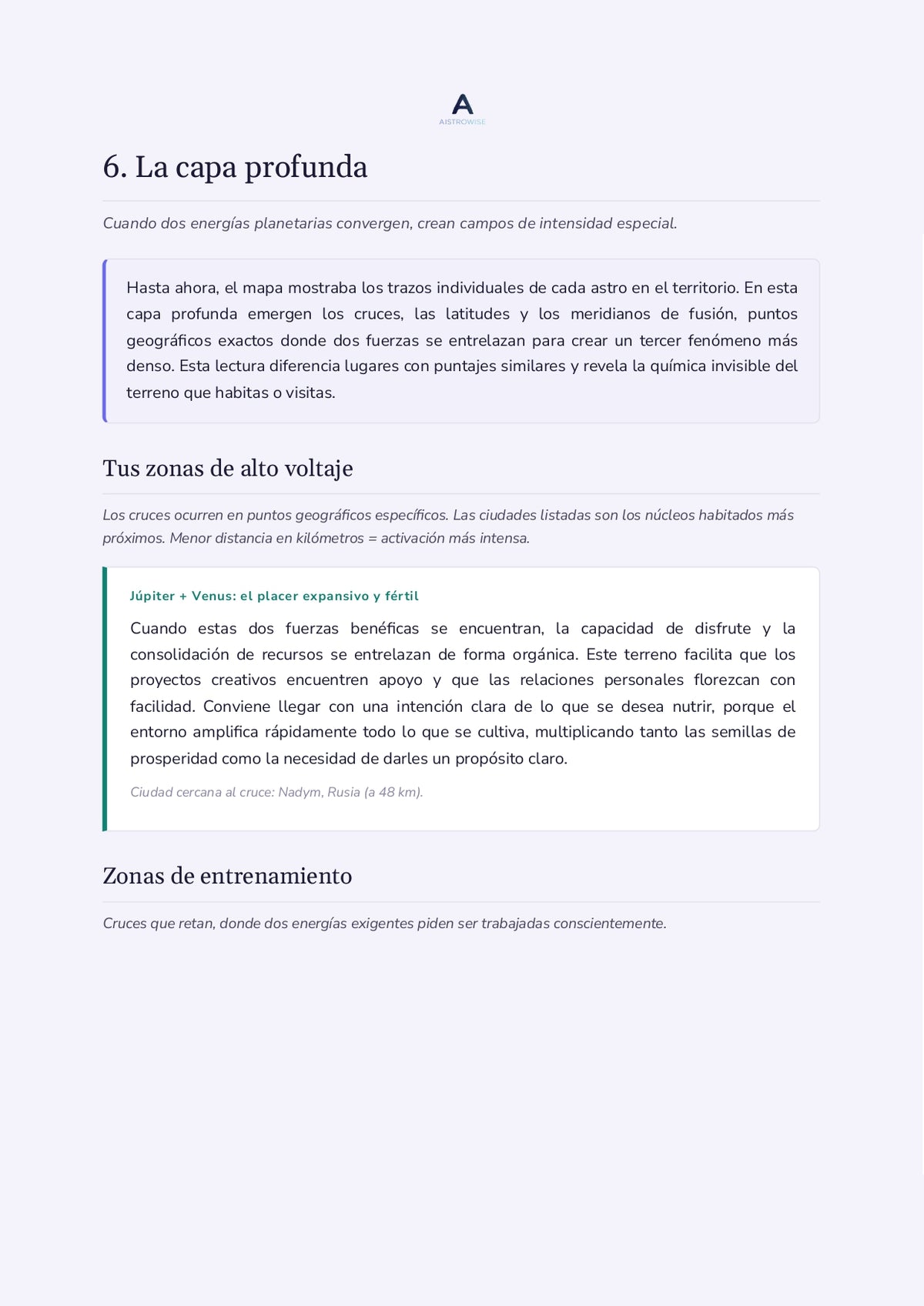 Página 29 del informe de ejemplo