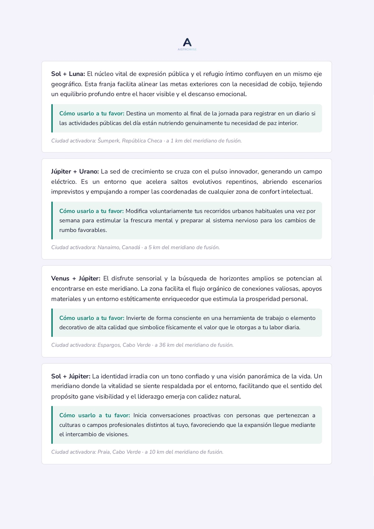 Página 32 del informe de ejemplo