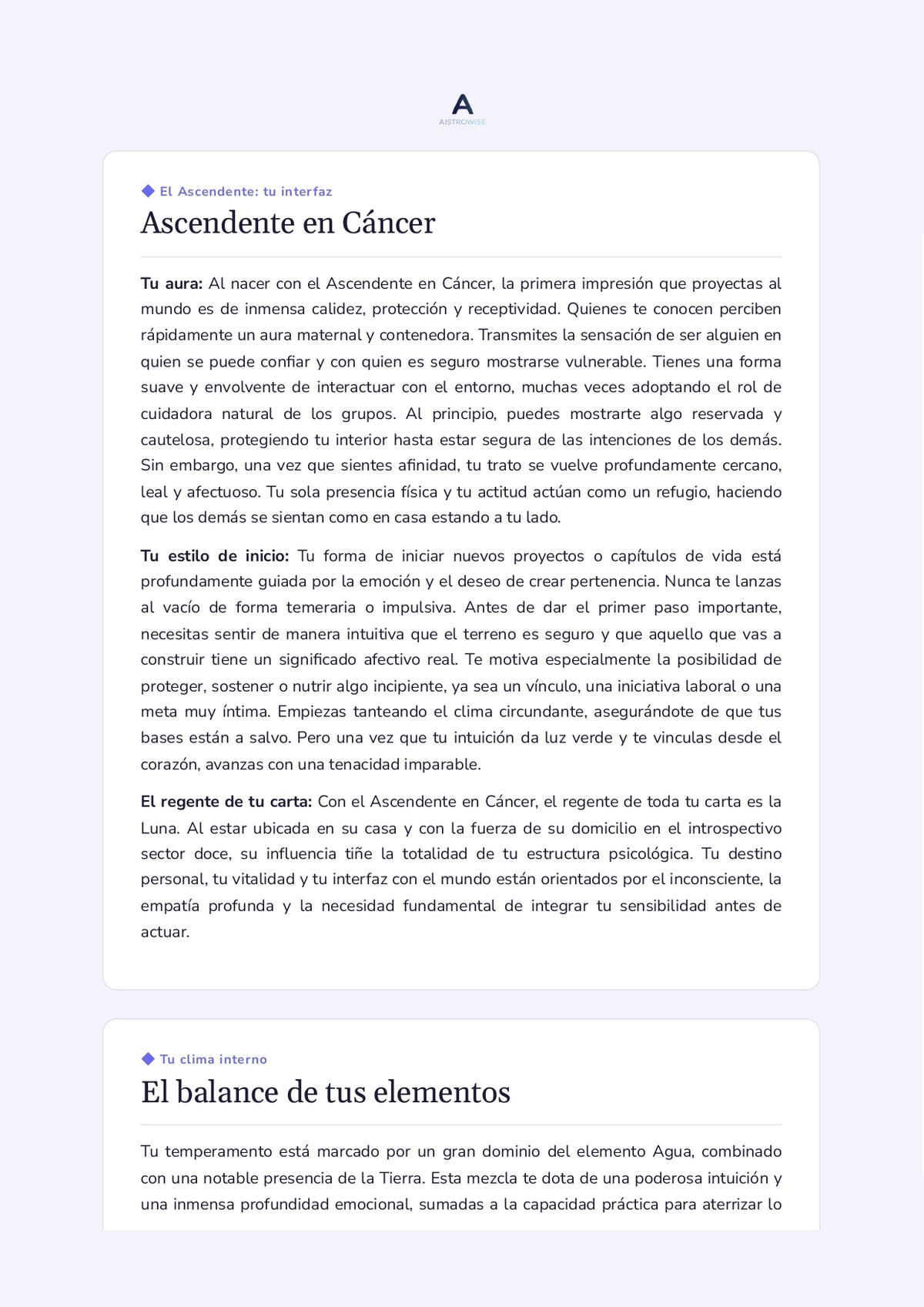 Página 8 del informe de ejemplo