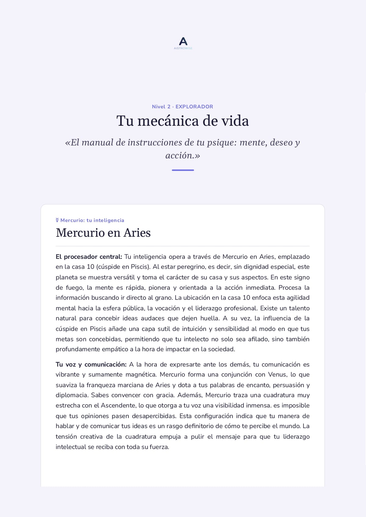 Página 11 del informe de ejemplo