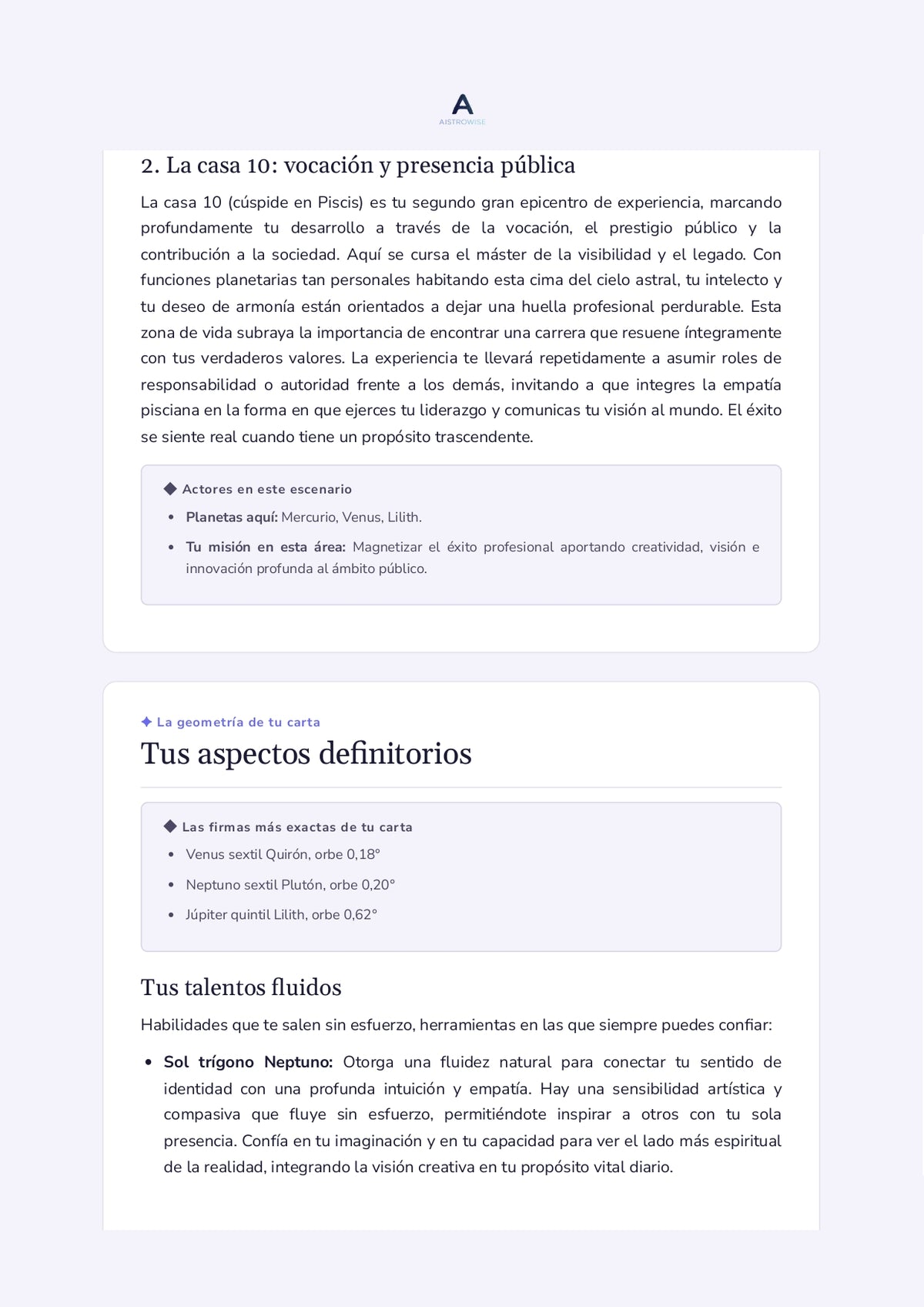Página 16 del informe de ejemplo