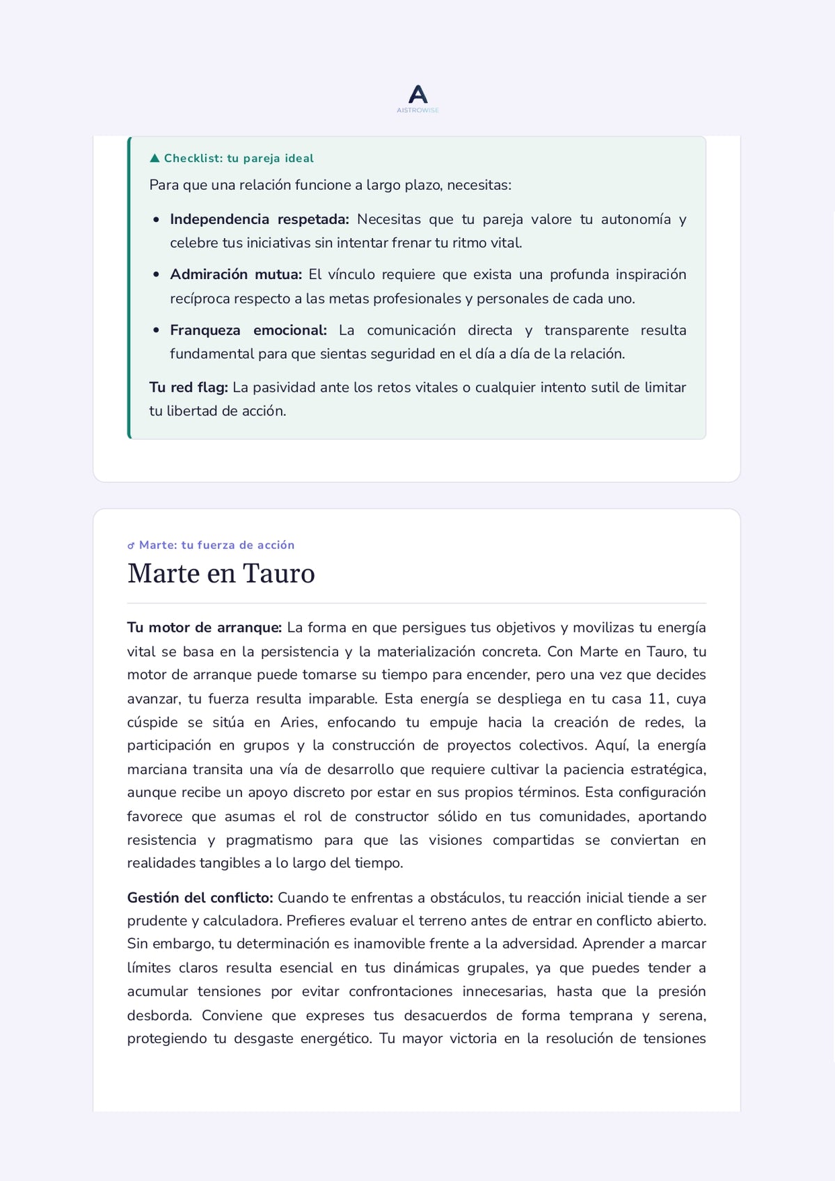 Página 12 del informe de ejemplo