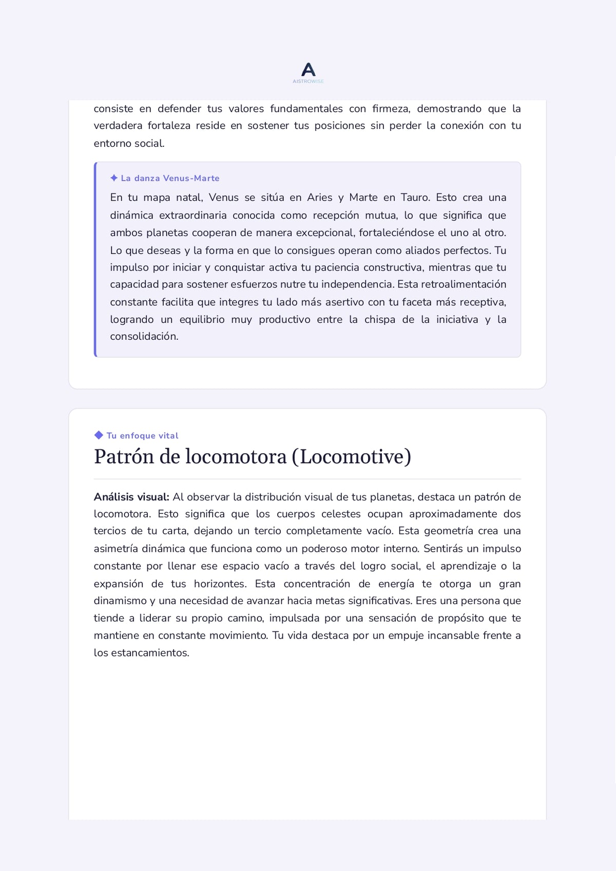 Página 13 del informe de ejemplo