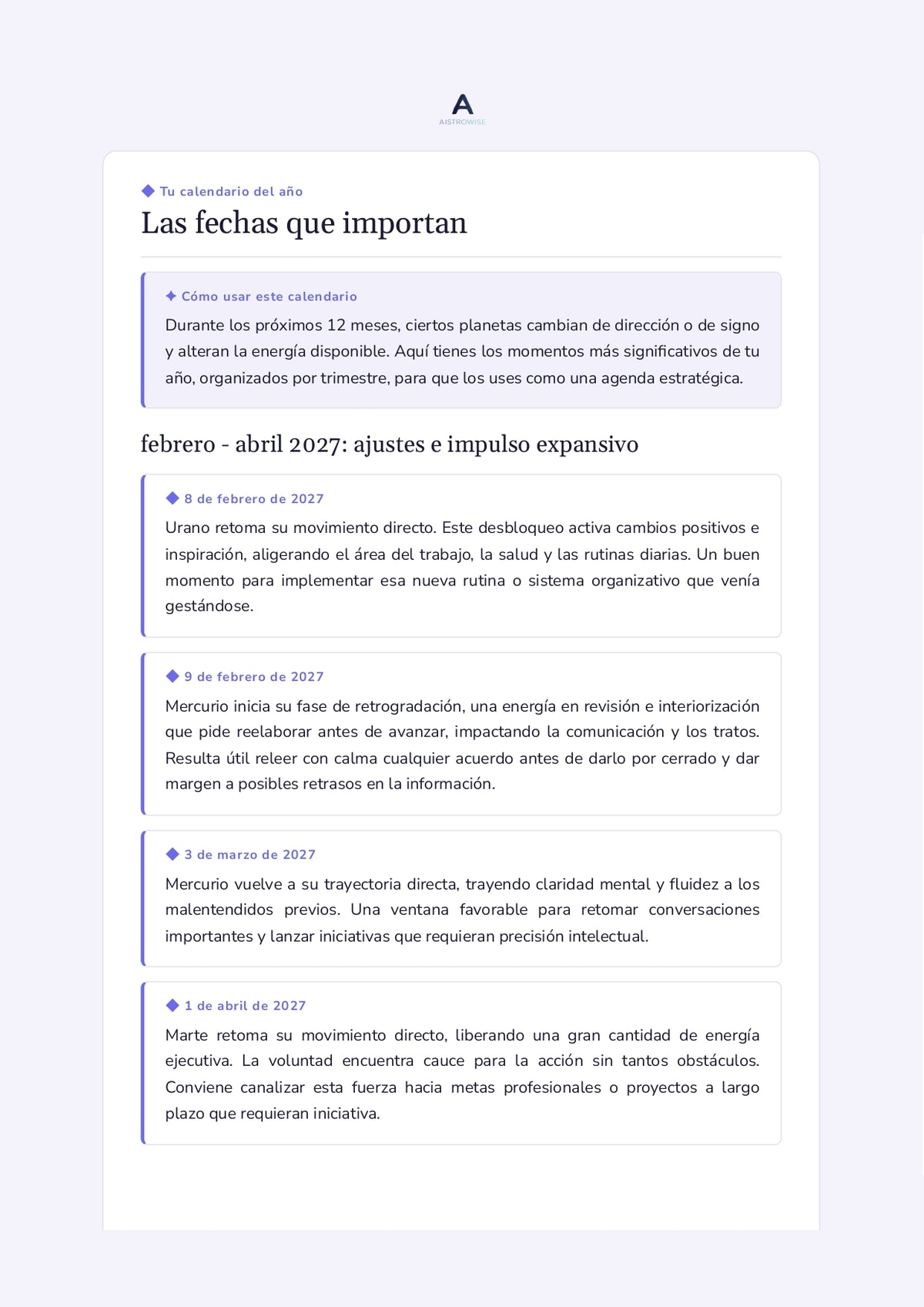 Página 9 del informe de ejemplo