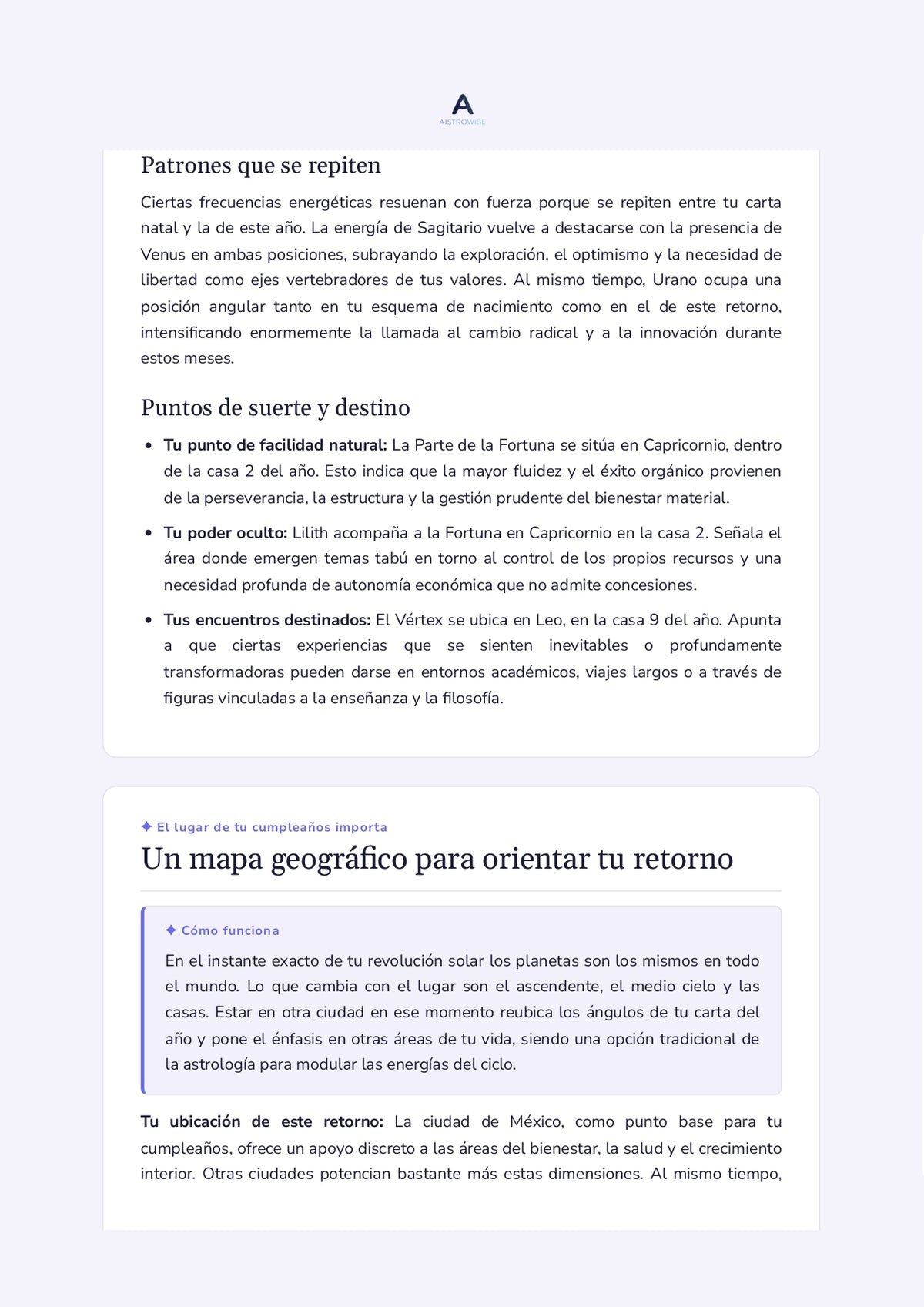 Página 13 del informe de ejemplo