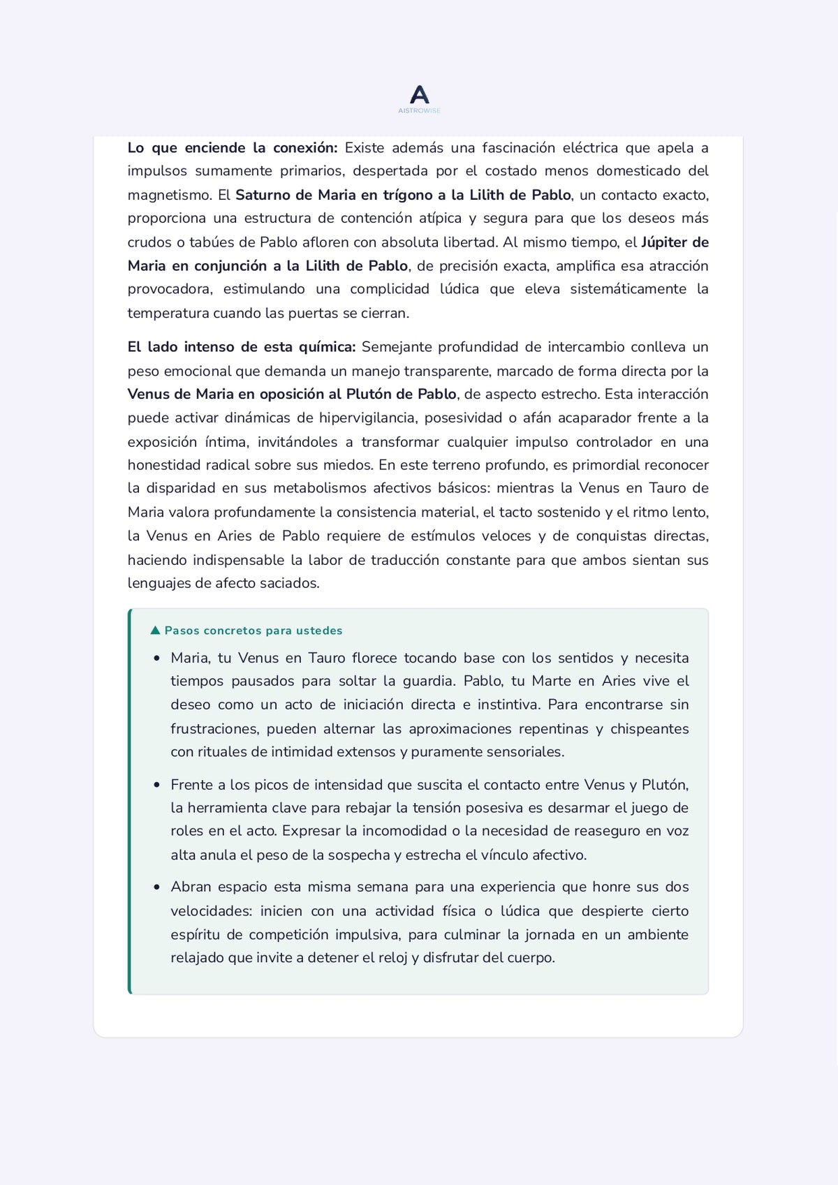 Página 5 del informe de ejemplo