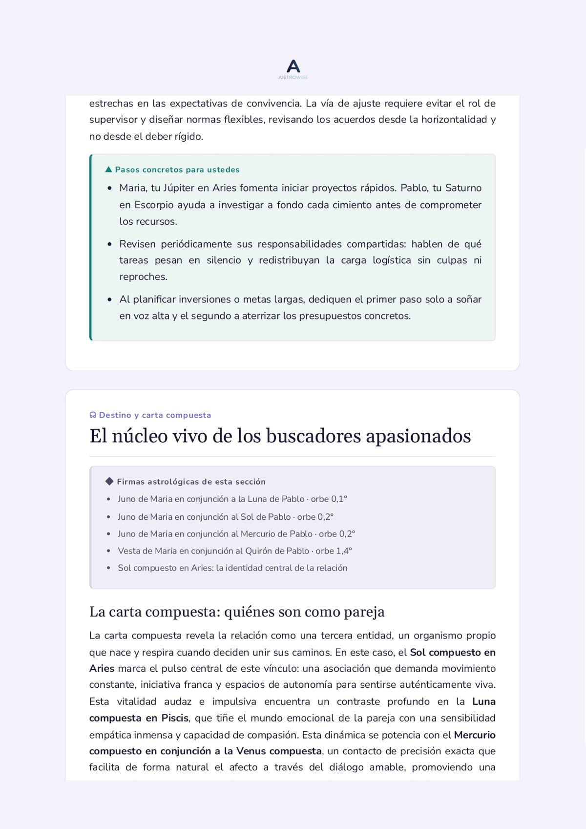 Página 10 del informe de ejemplo