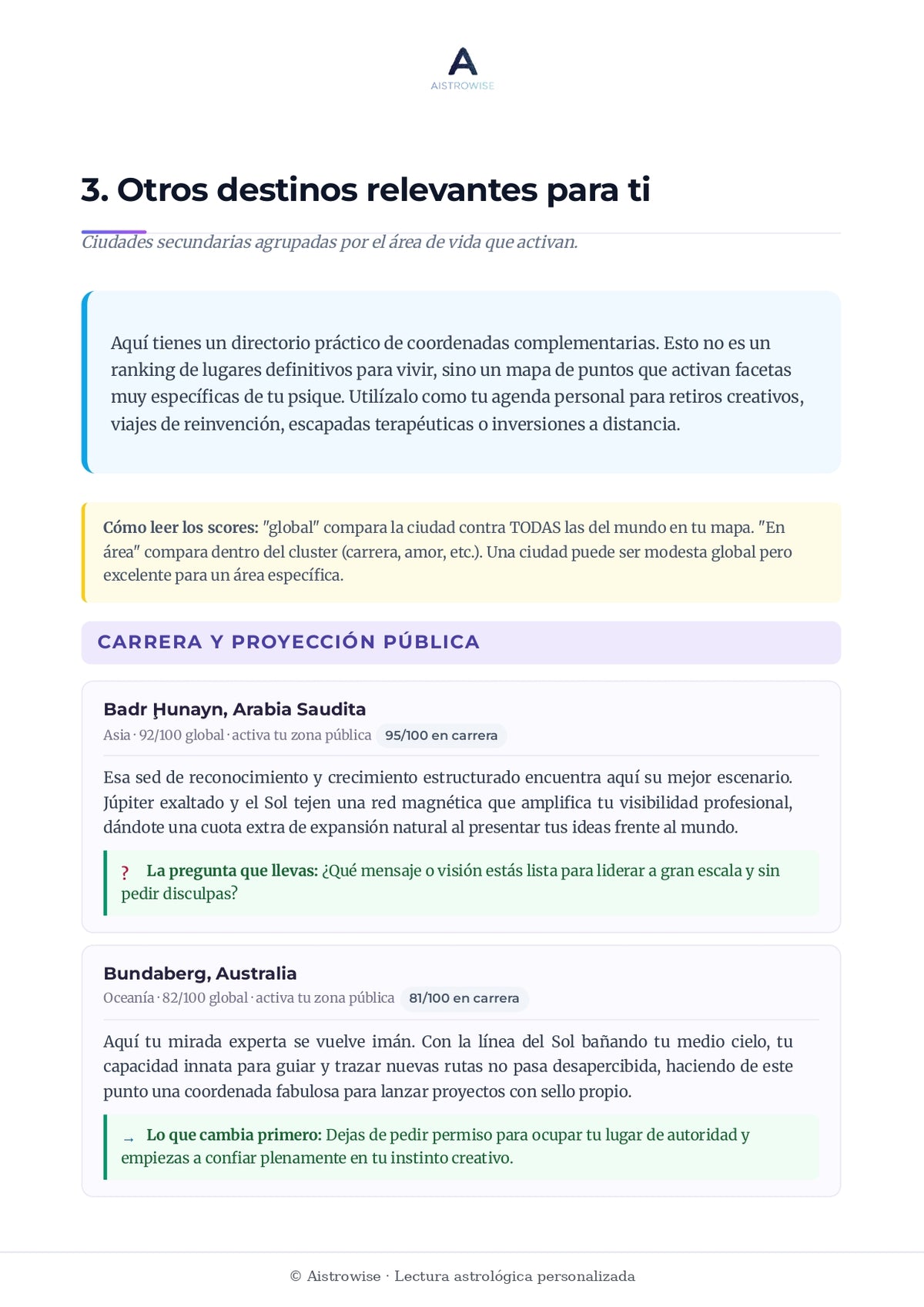 Página 13 del informe de ejemplo
