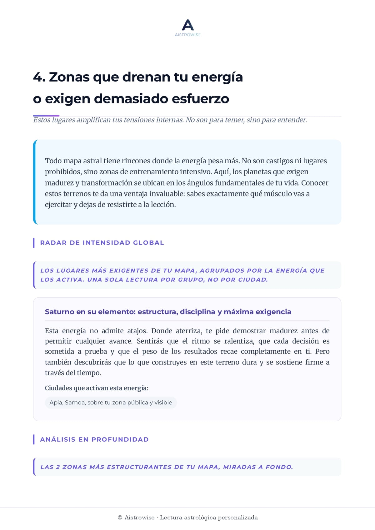Página 18 del informe de ejemplo