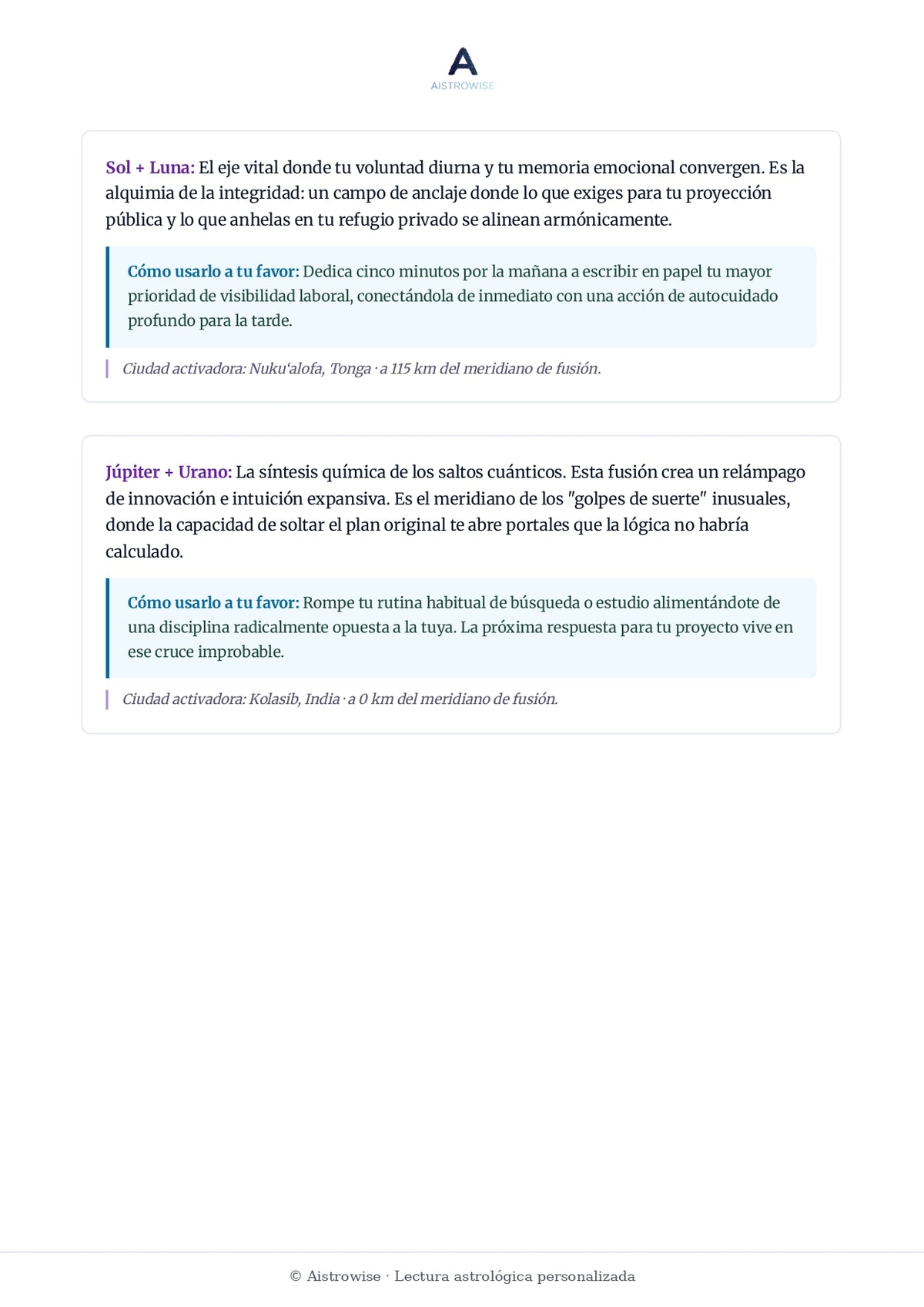 Página 29 del informe de ejemplo