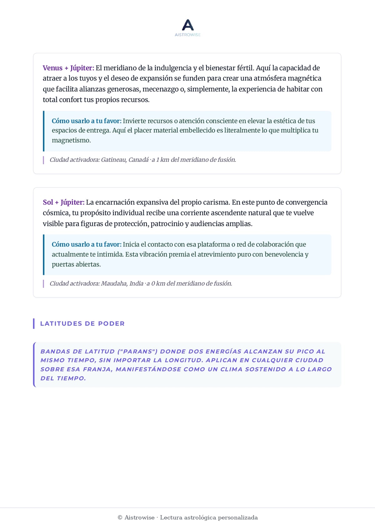 Página 30 del informe de ejemplo