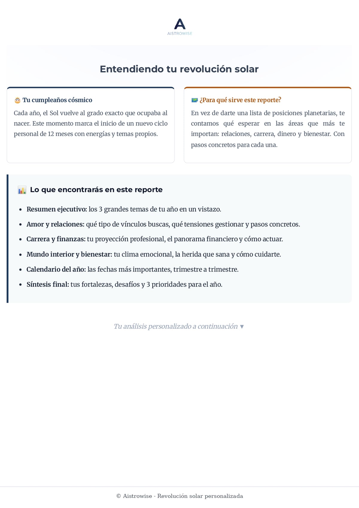 Página 2 del informe de ejemplo
