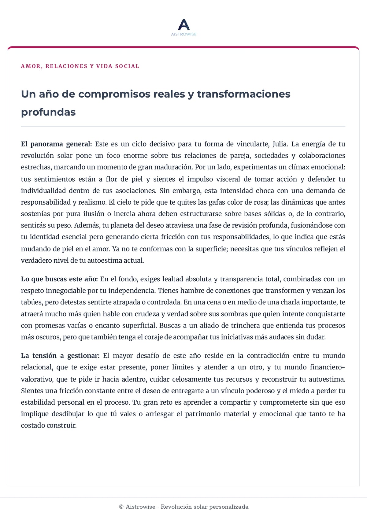 Página 5 del informe de ejemplo