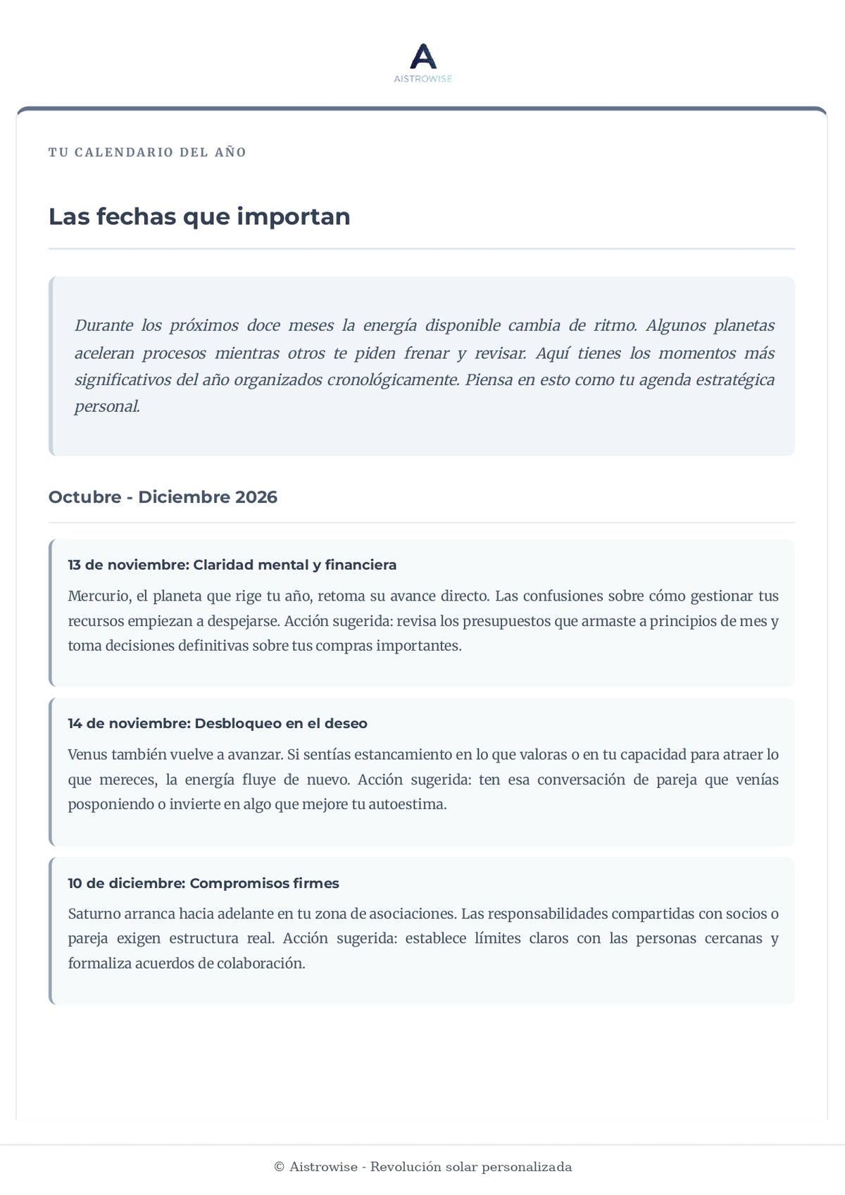 Página 12 del informe de ejemplo
