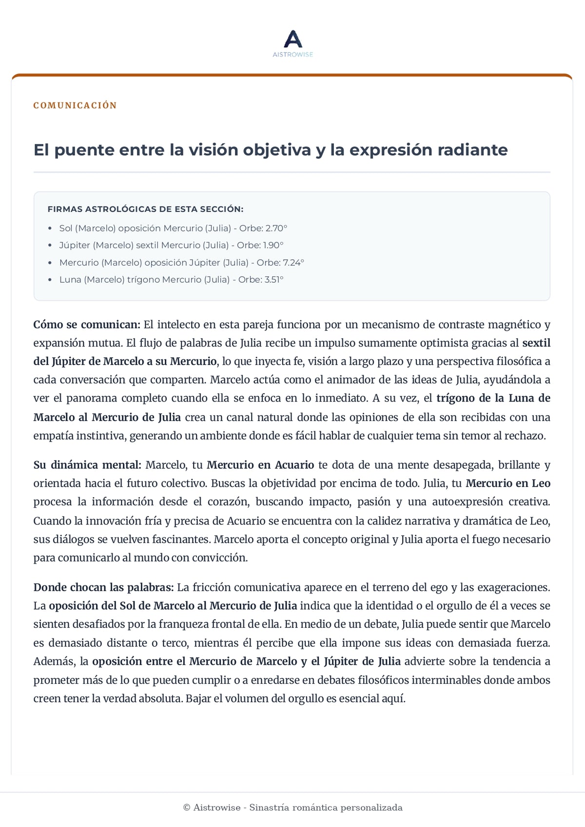 Página 8 del informe de ejemplo