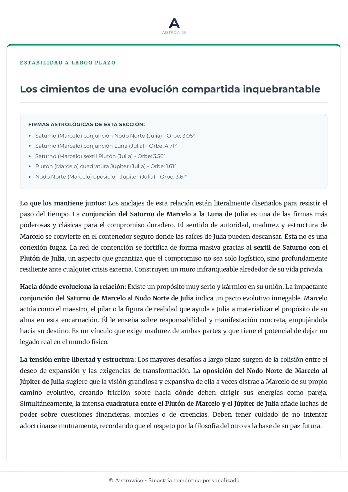 Página 10 del informe de ejemplo