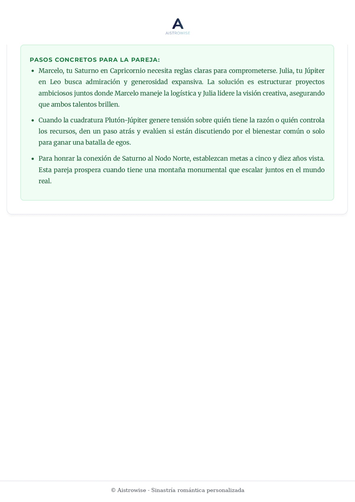 Página 11 del informe de ejemplo