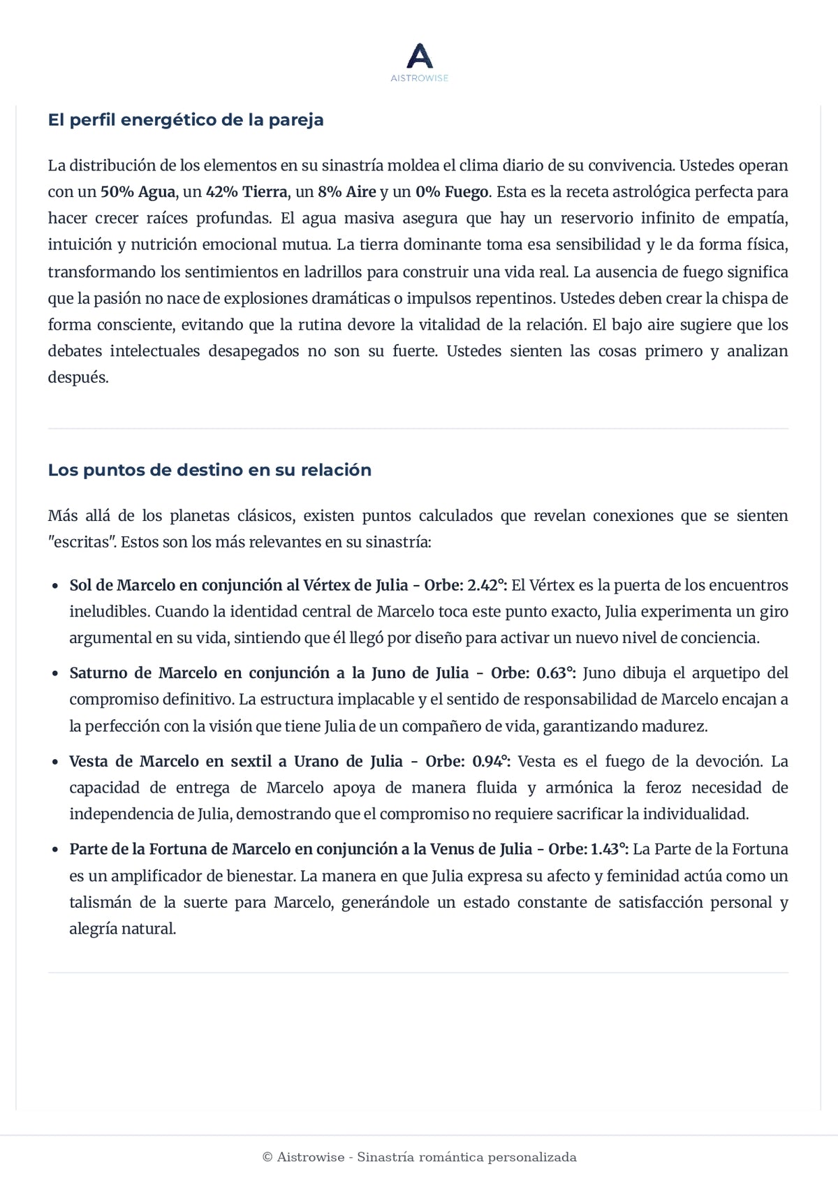 Página 13 del informe de ejemplo
