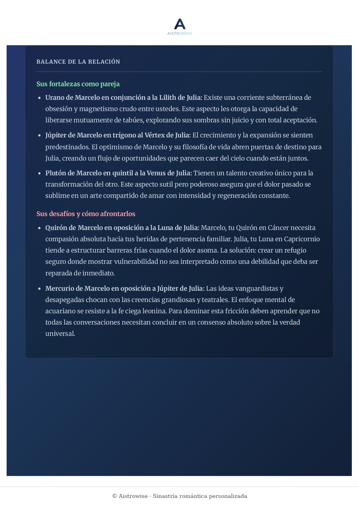 Página 16 del informe de ejemplo