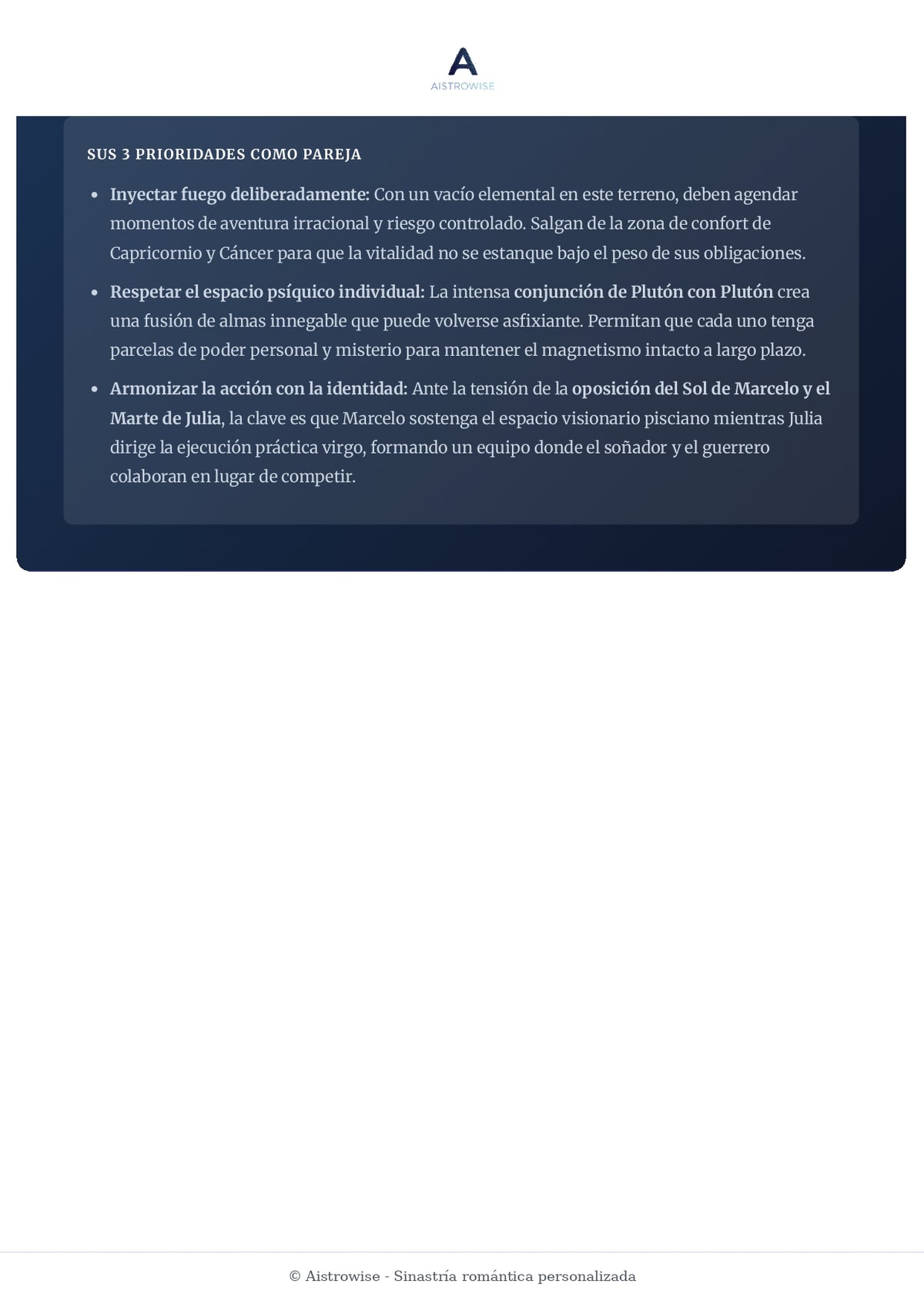 Página 17 del informe de ejemplo